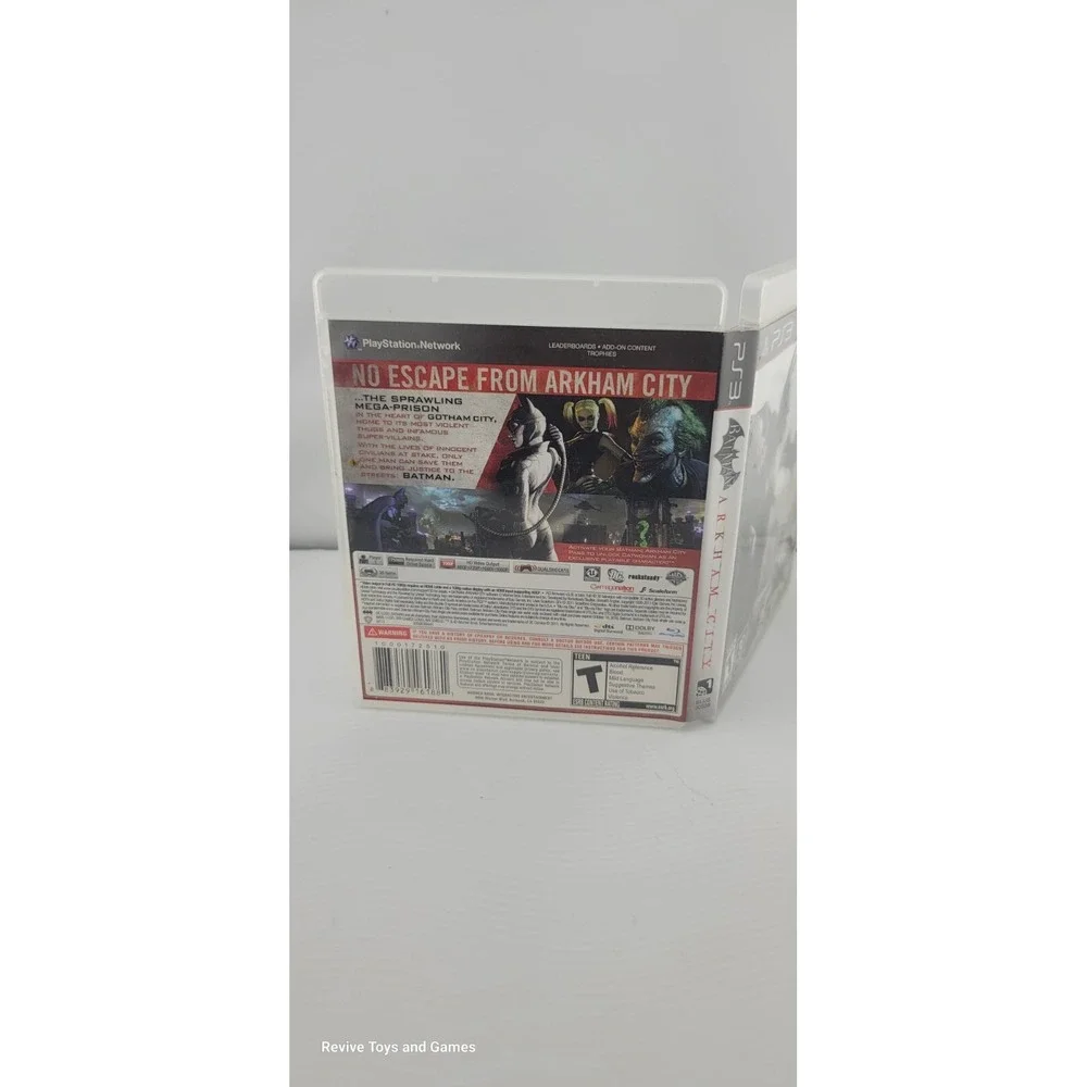 Batman: Arkham City (Sony PlayStation 3, PS3, 2011) CIB Complete‎ Tested Working